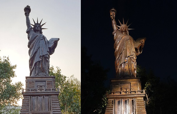 Waste to wonder photos Statue of liberty