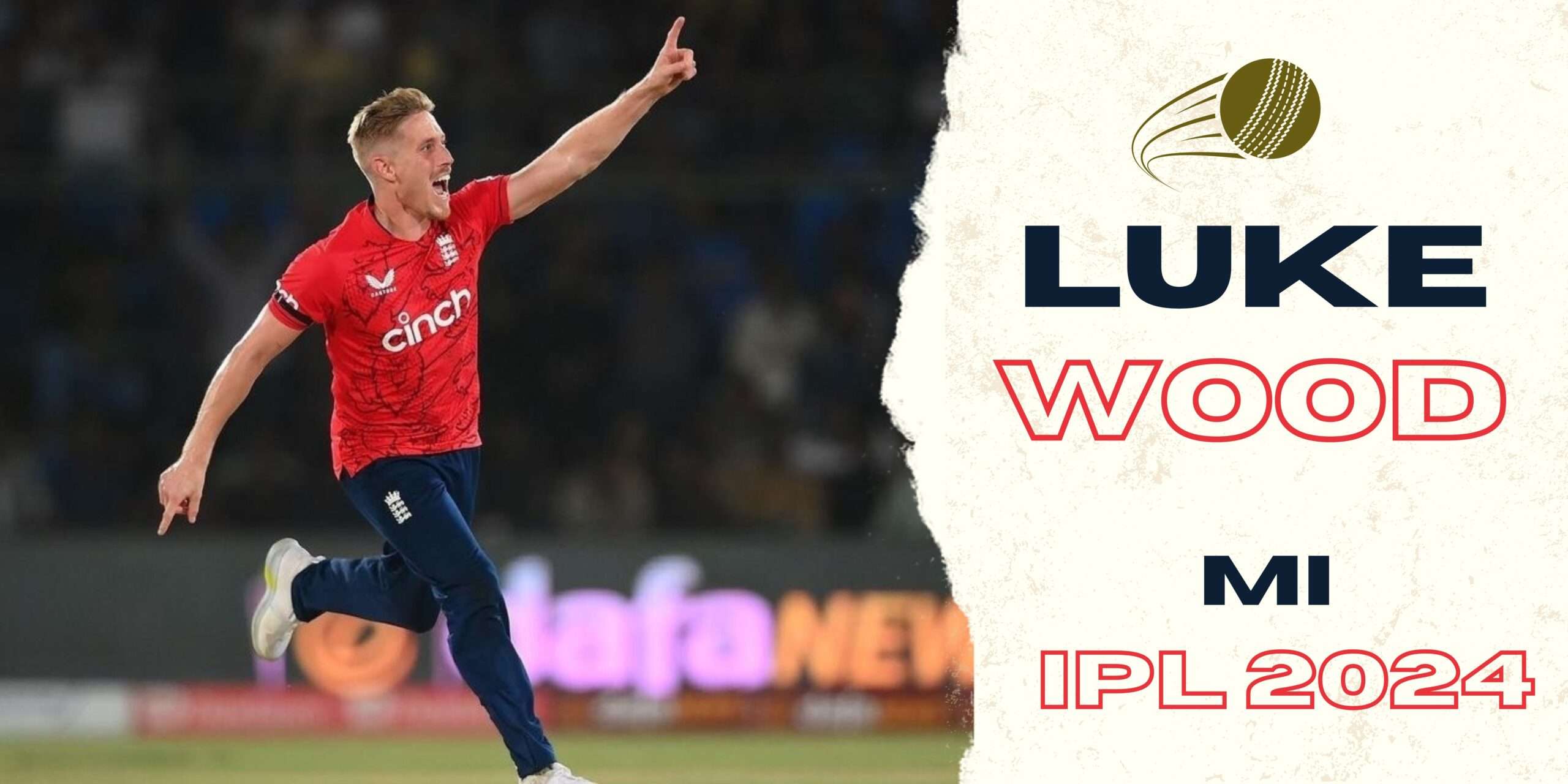 Luke Wood of Mumbai Indians